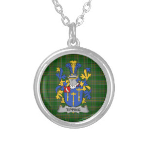 Irish Necklace Tipping Coat of Arms Family Crest