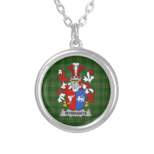 Irish Necklace Wybrants Coat of Arms Family Crest