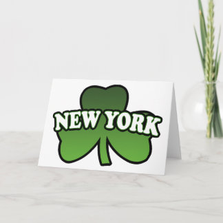 Irish New York Greeting Card