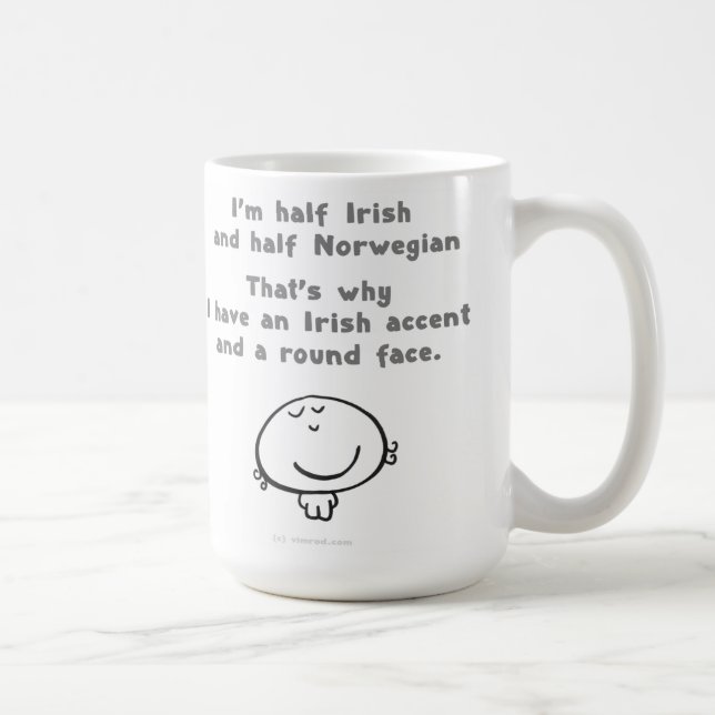 irish norwegian coffee mug (Right)