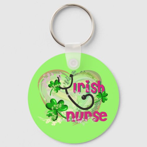 Irish Nurse Key Chain