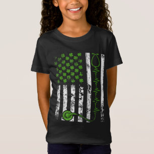 Irish Nurse St Patrick's Day Nurse Irish American T-Shirt