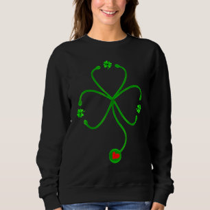 Irish Nurse St Patricks Day Shirt Stethoscope Hear