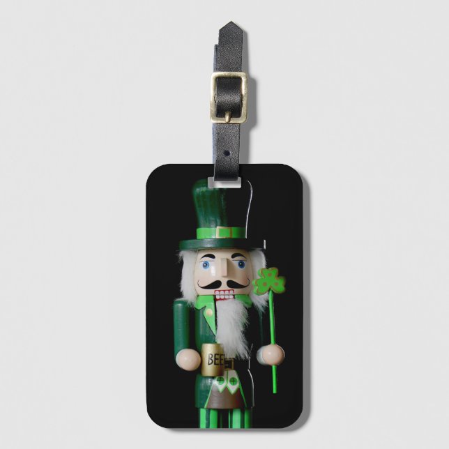 Irish Nutcracker Luggage Tag (Front Vertical)