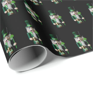 Irish Nutcracker Pattern Wrapping Paper