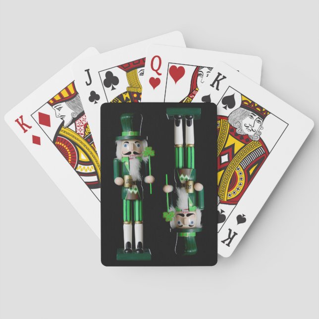 Irish Nutcracker Poker Cards (Back)