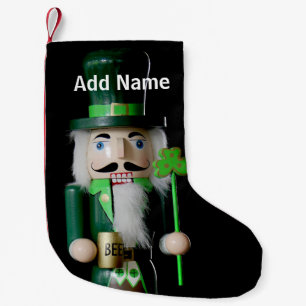 Irish Nutcracker Small Christmas Stocking