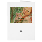 Irish Nymph Fairy Card (Back)