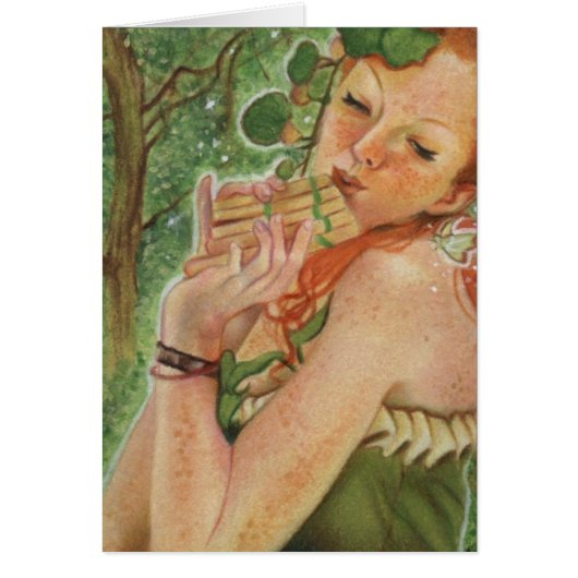 Irish Nymph Fairy Card (Front)