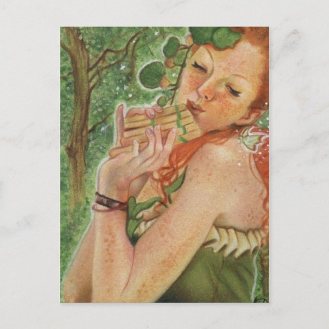 Irish Nymph Fairy Postcard (Front)