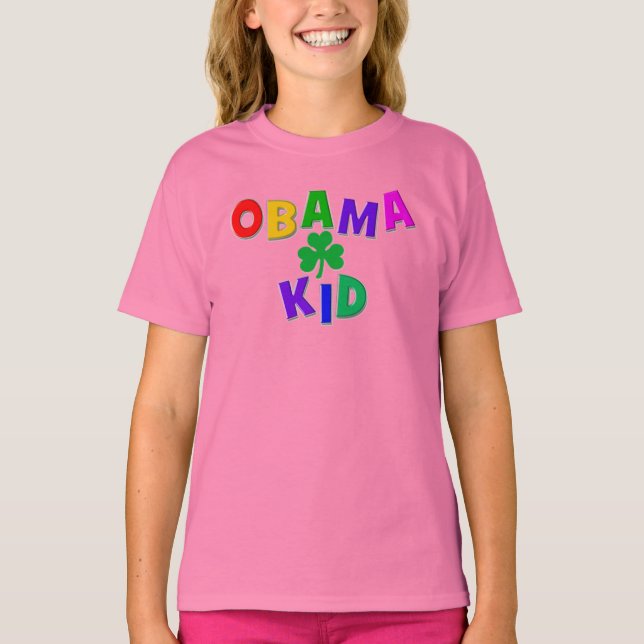 Irish Obama kid T-Shirt (Front)