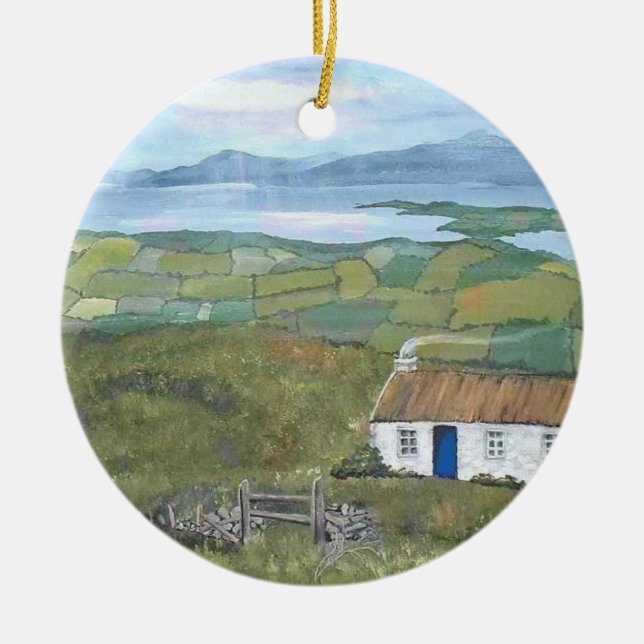 Irish Ornament Christmas Tree Holidays (Front)