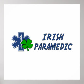 Irish Paramedic Poster