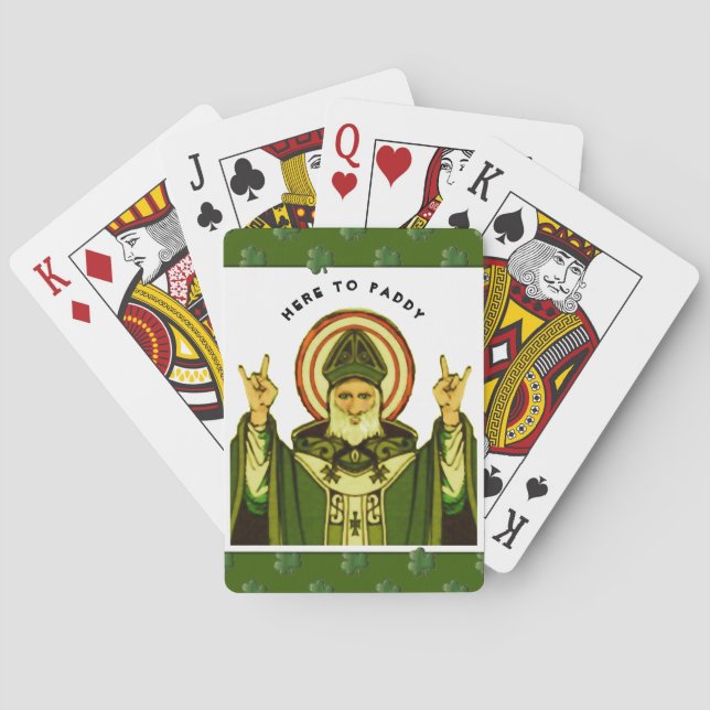 Irish Party Poker Cards (Back)