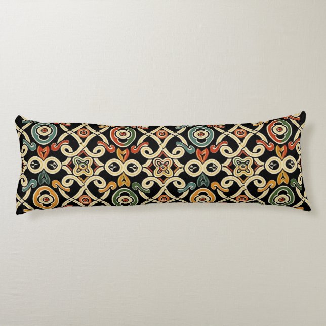 Irish Pattern Body Pillow (Back)