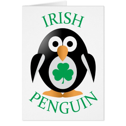Irish penguin cards (Front)