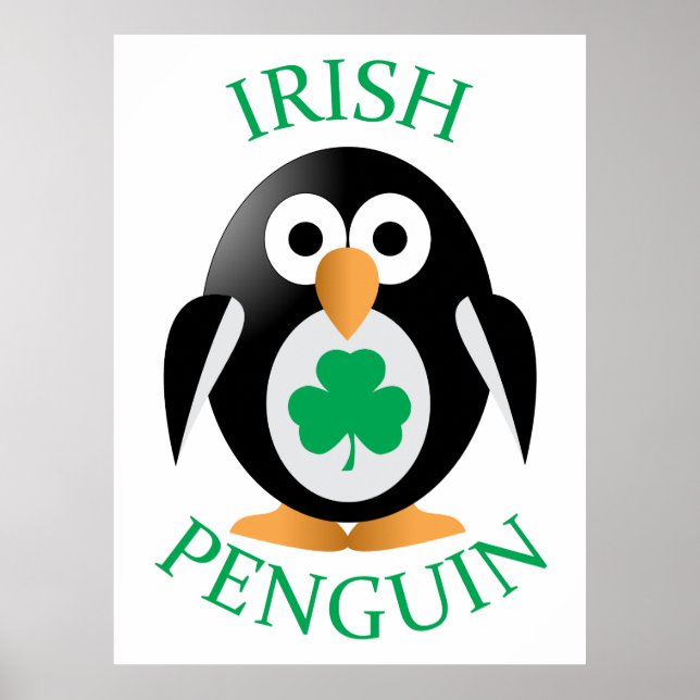 Irish penguin poster (Front)