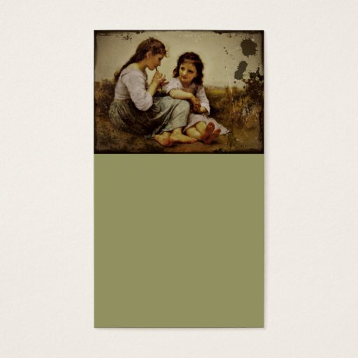 Customizable Irish Penny Whistle Girls Business Cards