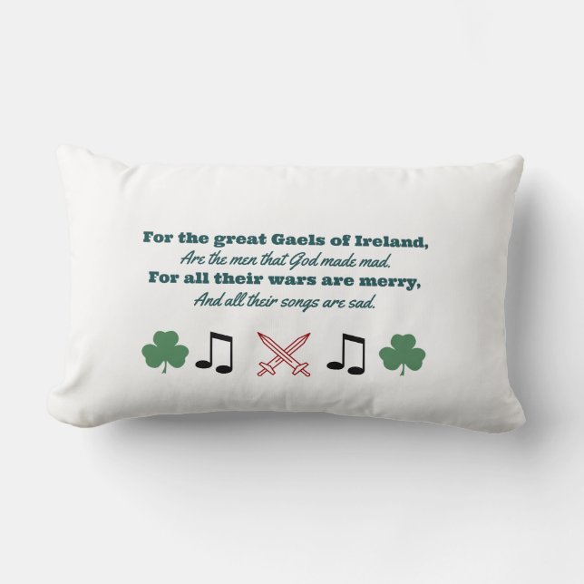 Irish Pillow (Front)