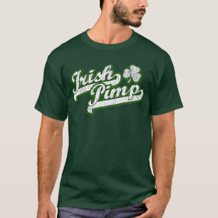 Irish Pimp Logo St. Patrick's Day Funny T-shirt
