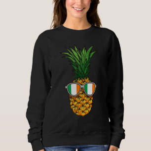 Irish Pineapple Ireland Flag Sunglasses Summer Tim Sweatshirt