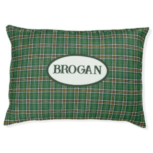 Irish Plaid Pet Bed
