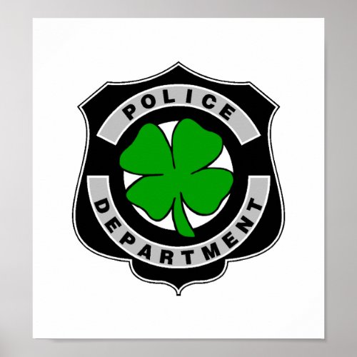 Irish Police Officers Poster