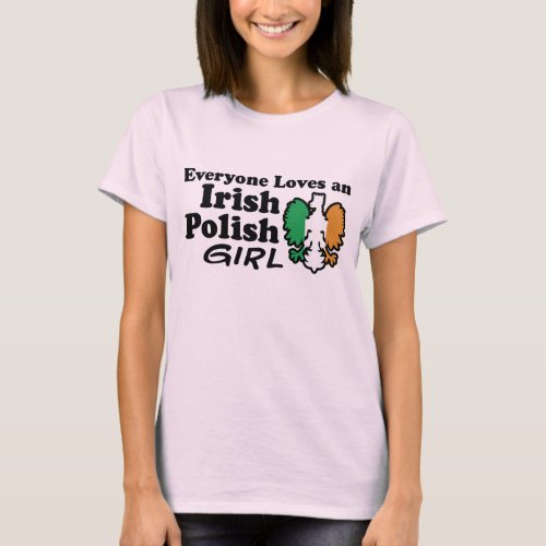 Irish Polish Girl T_Shirt