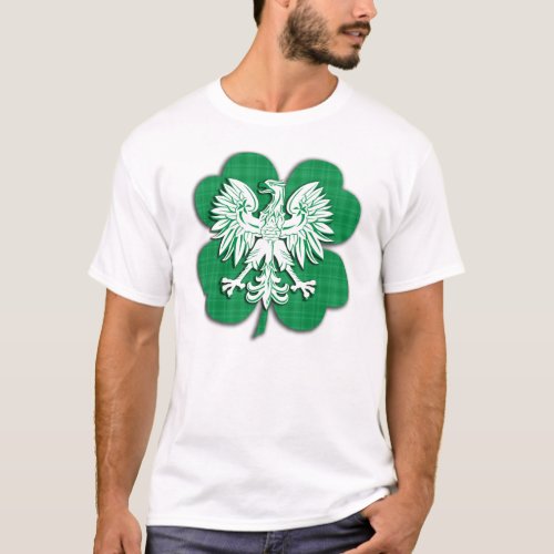 Irish Polish Heritage T Shirt