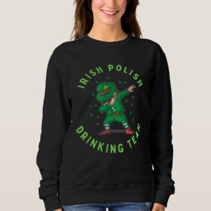 Irish Polish  St Patrick s Day  For Men Sweatshirt