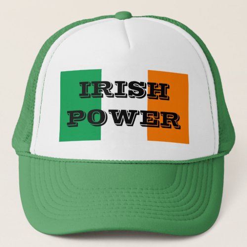 IRISH POWER TRUCKER HAT