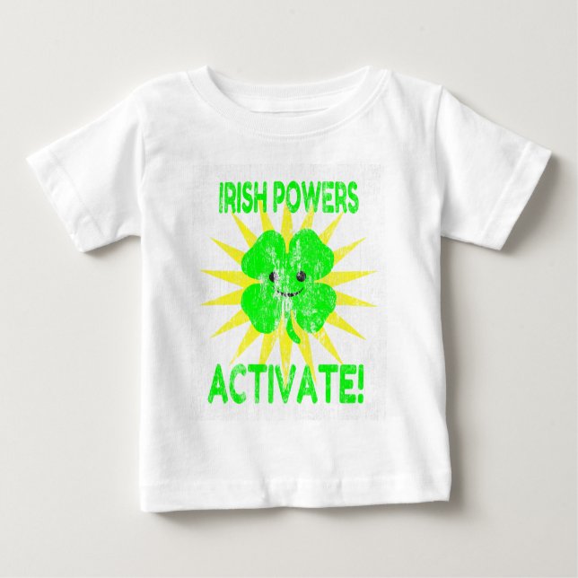 Irish Powers Activate DS Baby T-Shirt (Front)