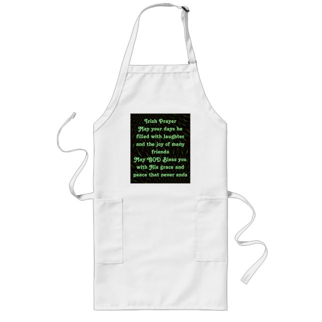 Irish prayer apron (Front)