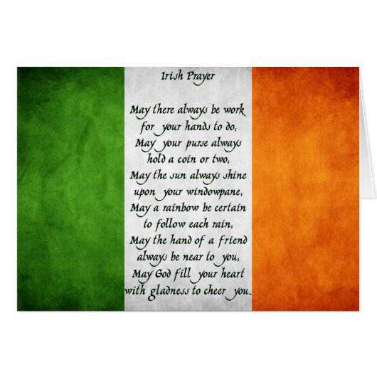 Irish Prayer Cards (Front Horizontal)