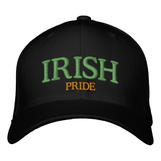 Irish Pride Embroidered Hat 1b (Front)