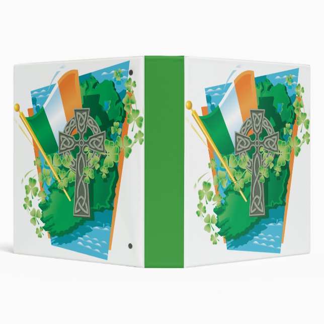 irish pride notebook binder (Background)