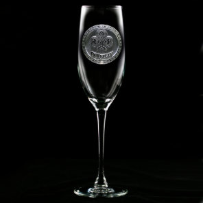 Irish Pride Personalized Champagne Flute