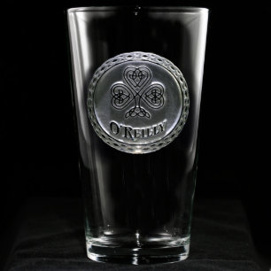 Irish Pride Personalized Pint Glass