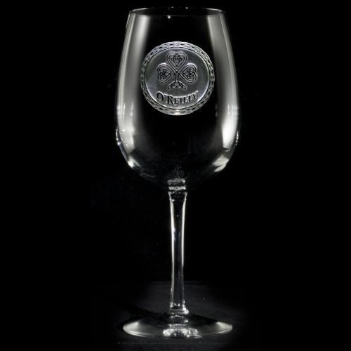Irish Pride Personalized Wine Glass