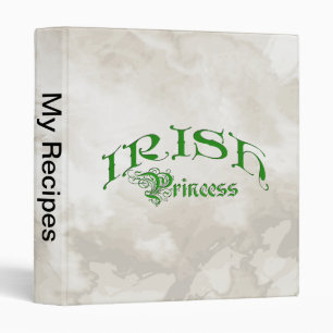 Irish Princess 3 Ring Binder