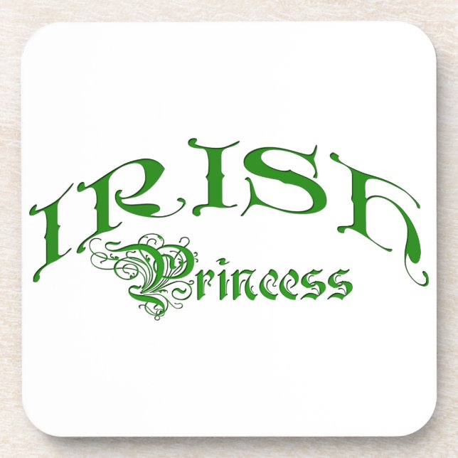 Irish Princess Beverage Coaster (Front)