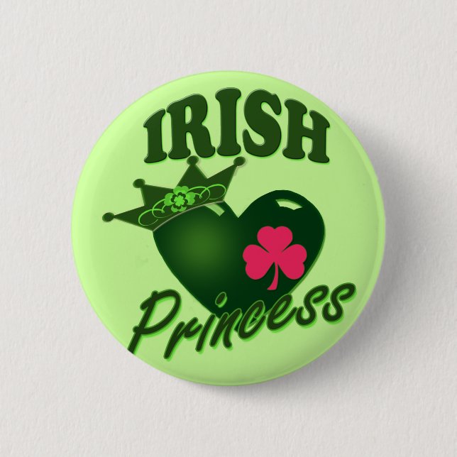 Irish Princess Button (Front)