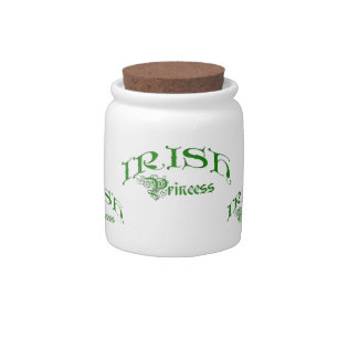 Irish Princess Candy Jar