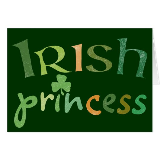 Irish Princess Cards (Front Horizontal)