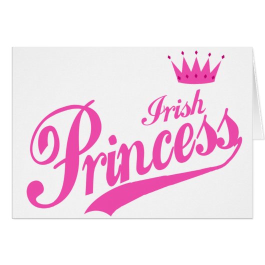 Irish Princess Cards (Front Horizontal)