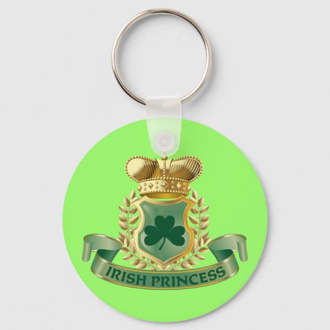 Irish Princess Keychain (Front)