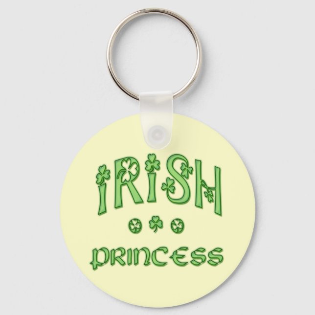 Irish Princess Keychain (Front)