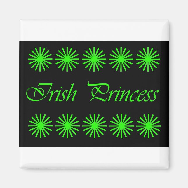 IRISH PRINCESS magnet (Front)