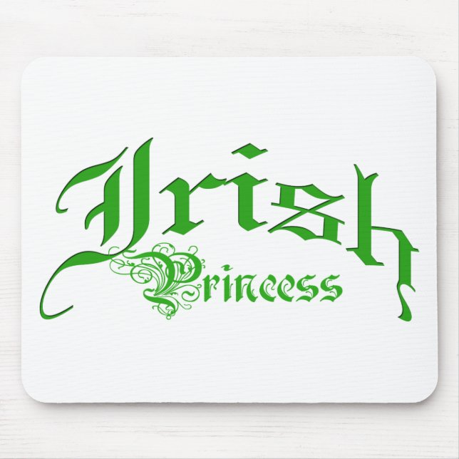 Irish Princess Mouse Pad (Front)