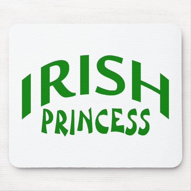 Irish Princess Mouse Pad (Front)